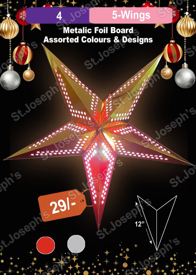 Metallic Stars from Josarts Offset, India